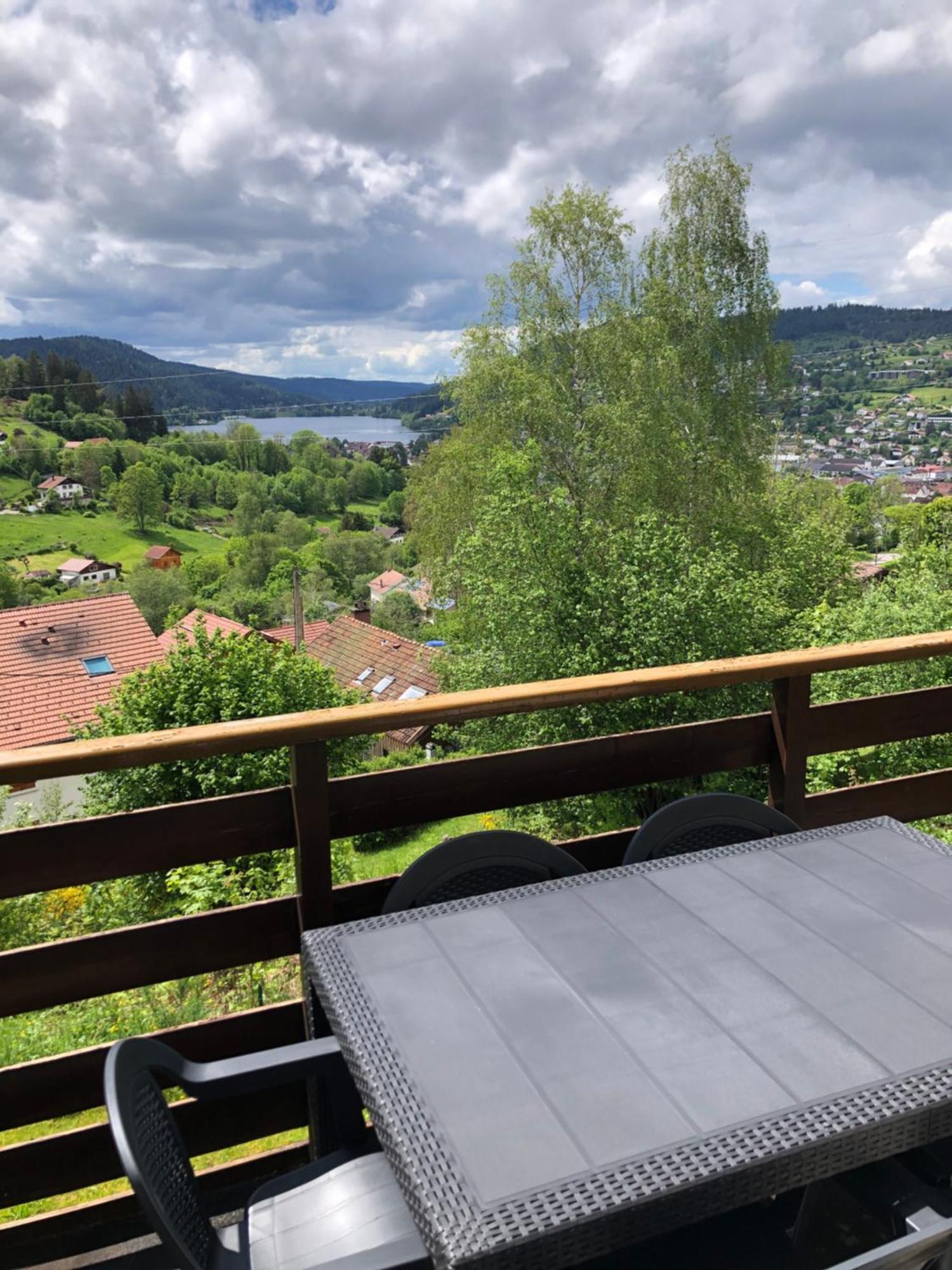 F3 Superbe Vue Lac, Grand Balcon, Ambiance Nature Gérardmer Extérieur photo