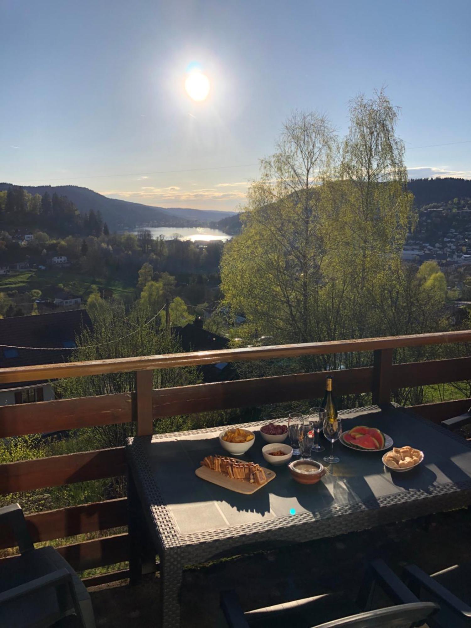 F3 Superbe Vue Lac, Grand Balcon, Ambiance Nature Gérardmer Extérieur photo